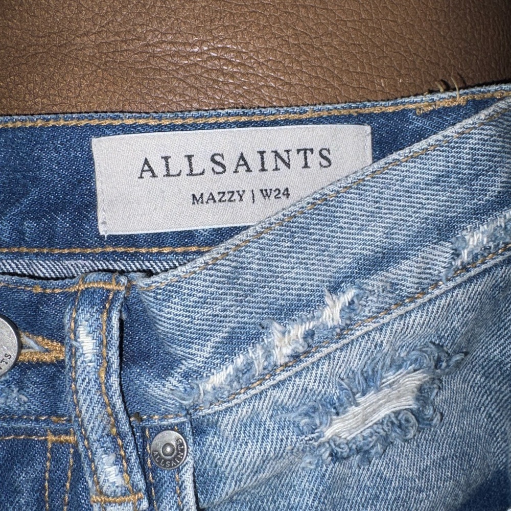 All Saints Distressed Denim Jeans